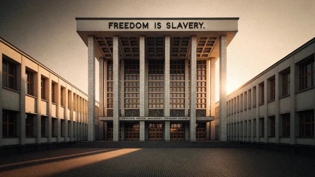 Freedom is slavery